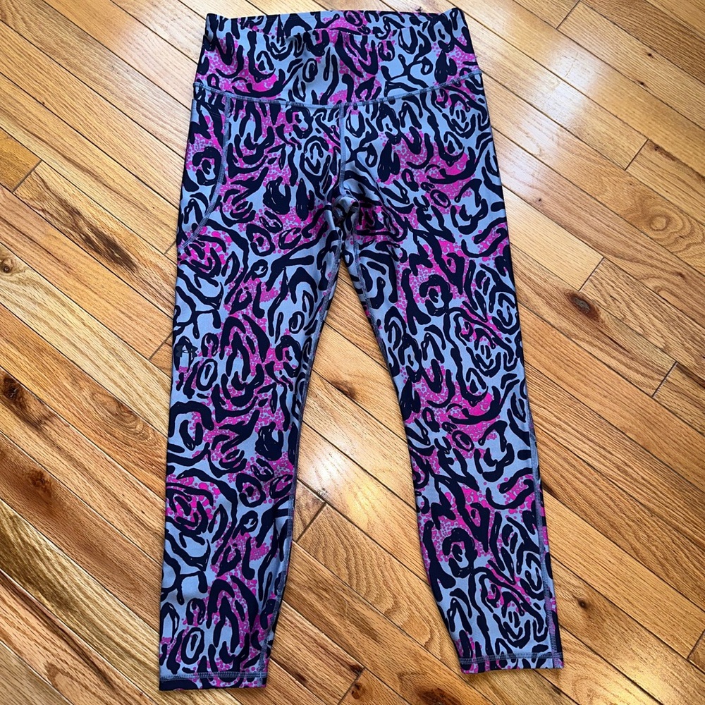 Under Armour Women's HeatGear Printed 718 Pocketed Leggings